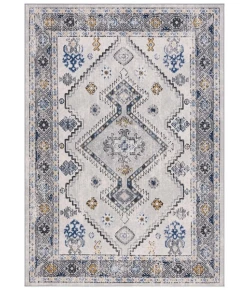Safavieh Odyssey Grey / Blue Gold ODY858 8 ft. X 10 ft. Rectangle Rug