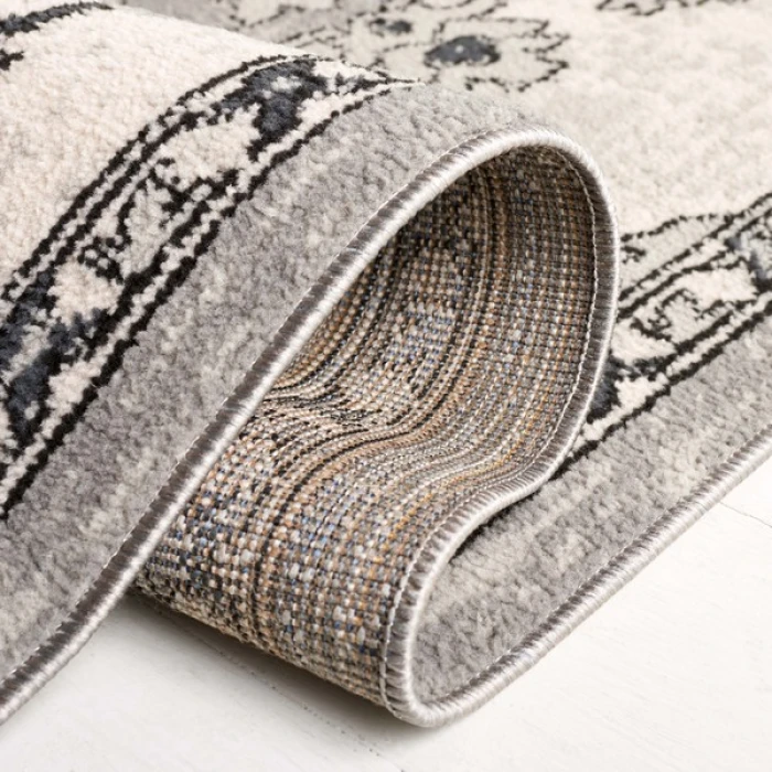Safavieh Odyssey Grey / Dark Grey ODY860 6 ft. 7 in. X 6 ft. 7 in. Square Rug
