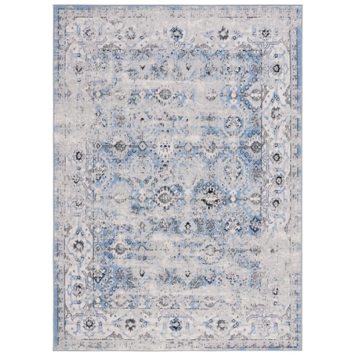 Safavieh Odyssey Grey / Light Blue ODY862 8 ft. X 10 ft. Rectangle Rug