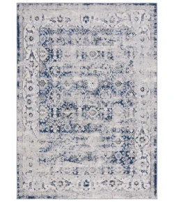 Safavieh Odyssey Grey / Navy ODY862 5 ft. 3 in. X 7 ft. 6 in. Rectangle Rug