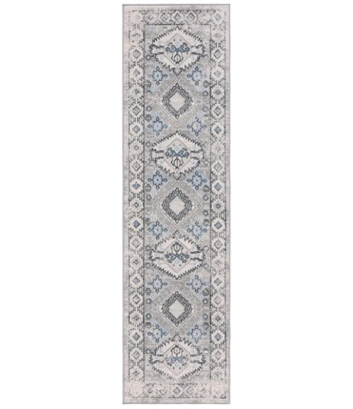 Safavieh Odyssey Grey / Light Blue ODY864 2 ft. 2 in. X 8 ft. Runner Rug