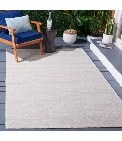Safavieh Outdoor Micro-Loop Beige OMP101 4 ft. X 6 ft. Rectangle Rug