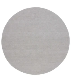 Safavieh Outdoor Micro-Loop Grey OMP101 6 ft. X 6 ft. Round Rug