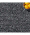 Safavieh Outdoor Micro-Loop Dark Grey OMP101 6 ft. X 6 ft. Round Rug