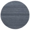 Safavieh Outdoor Micro-Loop Dark Grey OMP101 6 ft. X 6 ft. Round Rug