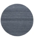 Safavieh Outdoor Micro-Loop Dark Grey OMP101 6 ft. X 6 ft. Round Rug