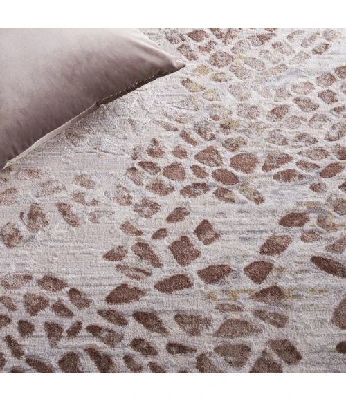 Safavieh Palma Beige / Brown PAM308 4 ft. 5 in. X 6 ft. 5 in. Rectangle Rug