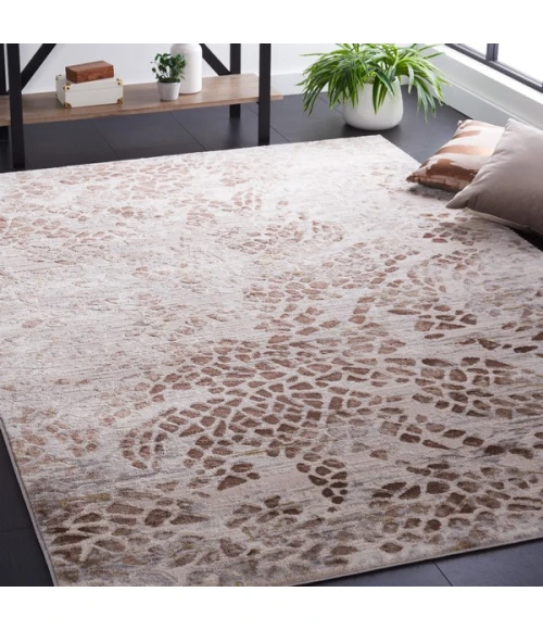 Safavieh Palma Beige / Brown PAM308 4 ft. 5 in. X 6 ft. 5 in. Rectangle Rug