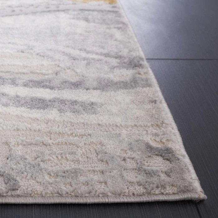Safavieh Palma Beige / Light Grey PAM310 4 ft. 5 in. X 6 ft. 5 in. Rectangle Rug