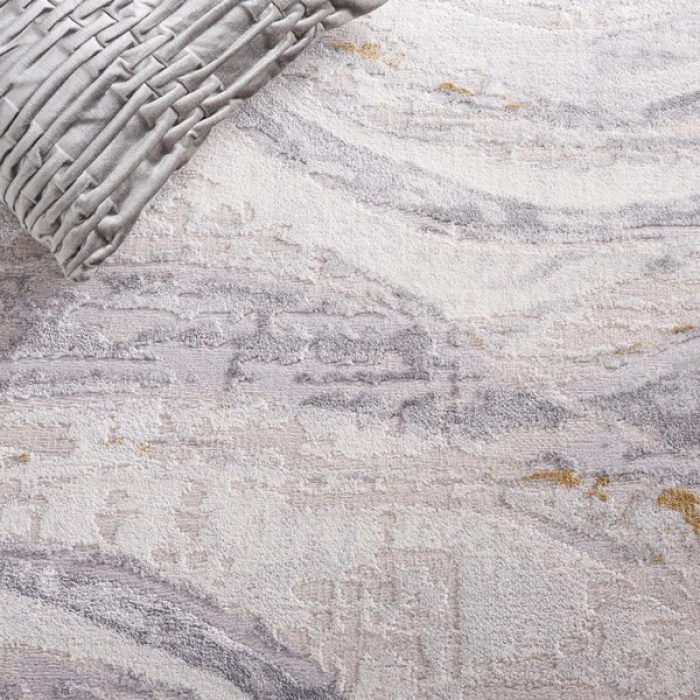 Safavieh Palma Beige / Light Grey PAM310 3 ft. X 3 ft. Round Rug