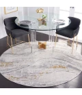 Safavieh Palma Beige / Light Grey PAM310 5 ft. 1 in. X 5 ft. 1 in. Round Rug