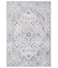 Safavieh Palma Light Grey / Blue PAM314 5 ft. 5 in. X 7 ft. 7 in. Rectangle Rug