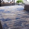 Safavieh Palma Beige / Blue PAM316 4 ft. 5 in. X 6 ft. 5 in. Rectangle Rug