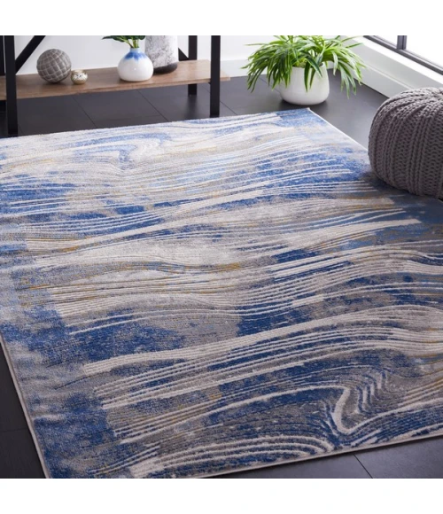 Safavieh Palma Beige / Blue PAM316 8 ft. X 10 ft. Rectangle Rug