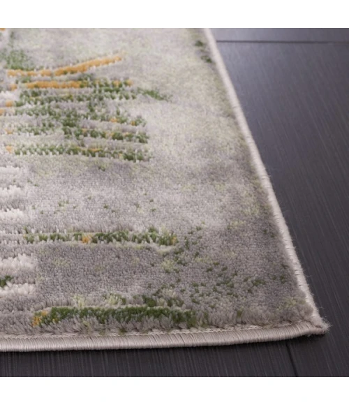 Safavieh Palma Beige / Green PAM316 6 ft. 7 in. X 6 ft. 7 in. Square Rug