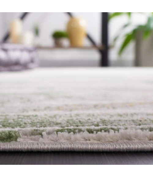 Safavieh Palma Beige / Green PAM316 6 ft. 7 in. X 6 ft. 7 in. Square Rug