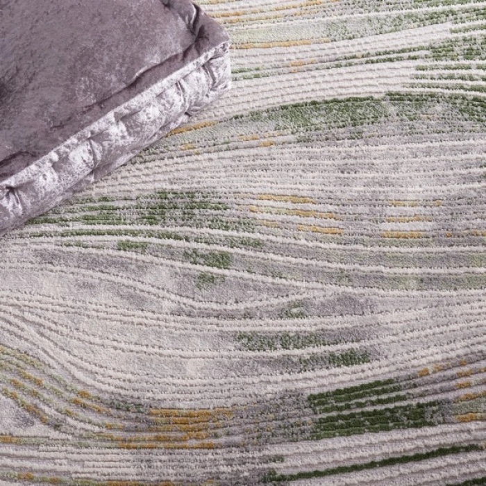 Safavieh Palma Beige / Green PAM316 4 ft. 5 in. X 6 ft. 5 in. Rectangle Rug