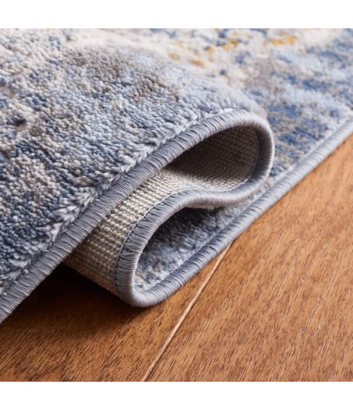 Safavieh Palma Beige / Blue PAM322 6 ft. 7 in. X 9 ft. 2 in. Rectangle Rug