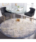 Safavieh Palma Beige / Blue PAM322 6 ft. 7 in. X 6 ft. 7 in. Round Rug