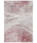 Safavieh Palma Light Grey / Red PAM324 6 ft. 7 in. X 6 ft. 7 in. Square Rug