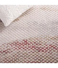 Safavieh Palma Light Grey / Red PAM324 6 ft. 7 in. X 6 ft. 7 in. Square Rug