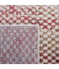 Safavieh Palma Light Grey / Red PAM324 6 ft. 7 in. X 6 ft. 7 in. Square Rug
