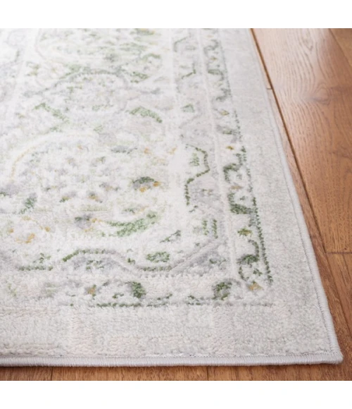 Safavieh Palma Beige / Green PAM326 2 ft. 2 in. X 9 ft. Runner Rug