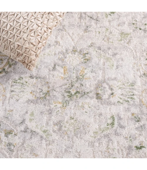 Safavieh Palma Beige / Green PAM326 2 ft. 2 in. X 9 ft. Runner Rug