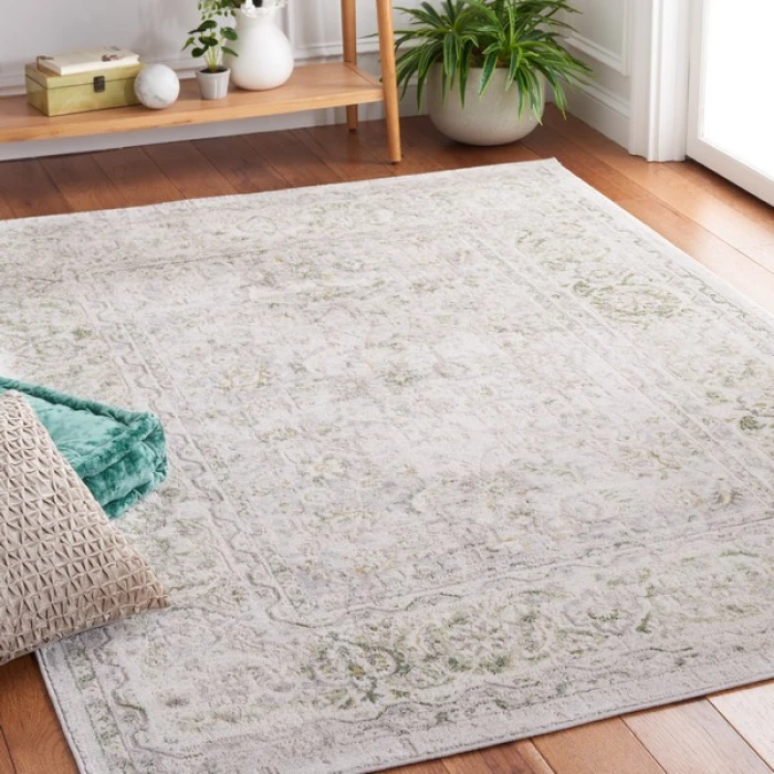 Safavieh Palma Beige / Green PAM326 10 ft. X 14 ft. Rectangle Rug