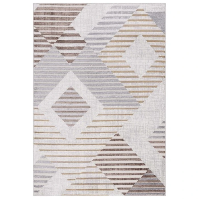 Safavieh Palma Beige / Light Grey PAM328 4 ft. 5 in. X 6 ft. 5 in. Rectangle Rug