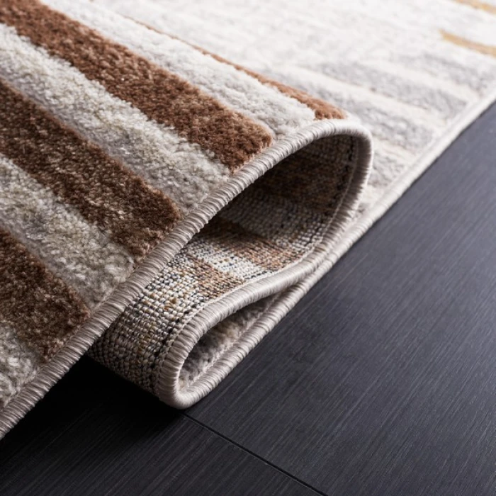 Safavieh Palma Beige / Light Grey PAM328 2 ft. 2 in. X 9 ft. Runner Rug