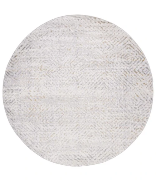 Safavieh Palma Beige / Light Grey PAM330 6 ft. 7 in. X 6 ft. 7 in. Round Rug