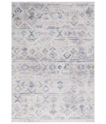 Safavieh Palma Beige / Light Blue PAM332 6 ft. 7 in. X 6 ft. 7 in. Square Rug