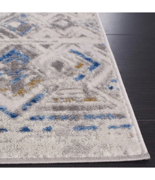 Safavieh Palma Beige / Light Blue PAM332 2 ft. 2 in. X 9 ft. Runner Rug