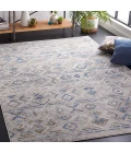 Safavieh Palma Beige / Light Blue PAM332 6 ft. 7 in. X 6 ft. 7 in. Square Rug