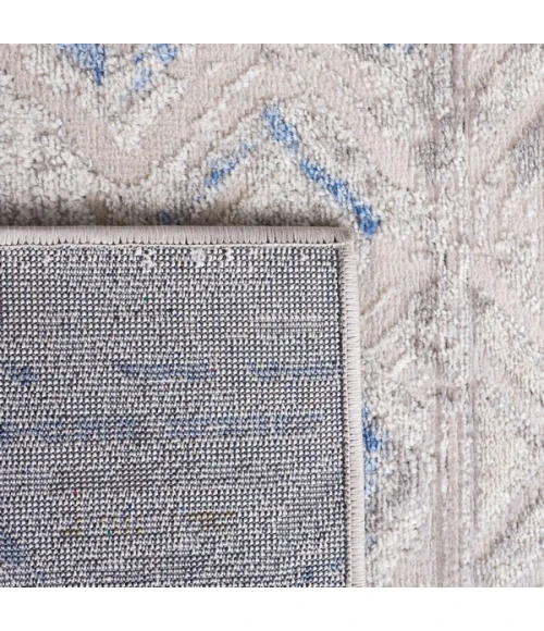 Safavieh Palma Beige / Light Blue PAM332 2 ft. 2 in. X 9 ft. Runner Rug