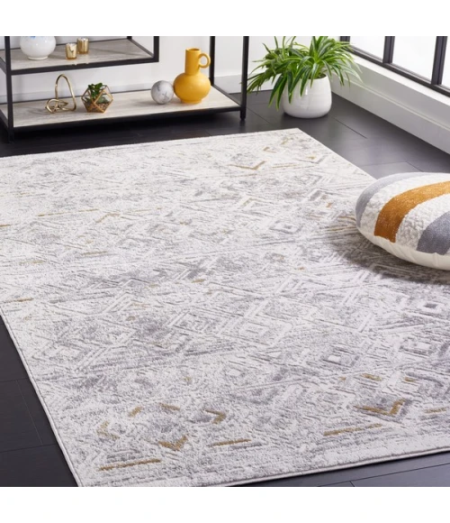 Safavieh Palma Beige / Light Grey PAM332 8 ft. X 10 ft. Rectangle Rug
