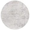Safavieh Palma Beige / Light Grey PAM332 6 ft. 7 in. X 6 ft. 7 in. Round Rug
