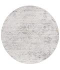 Safavieh Palma Beige / Light Grey PAM332 6 ft. 7 in. X 6 ft. 7 in. Round Rug