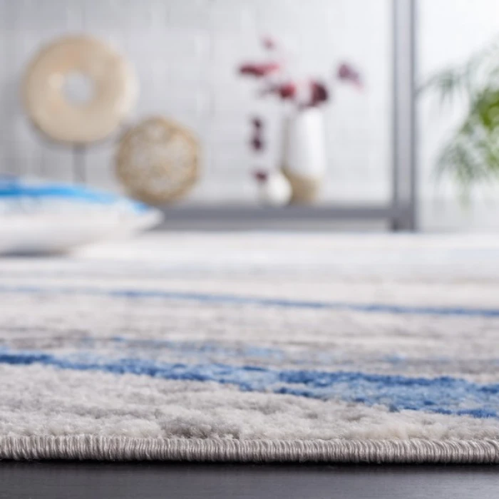 Safavieh Palma Beige / Light Blue PAM334 9 ft. X 12 ft. Rectangle Rug