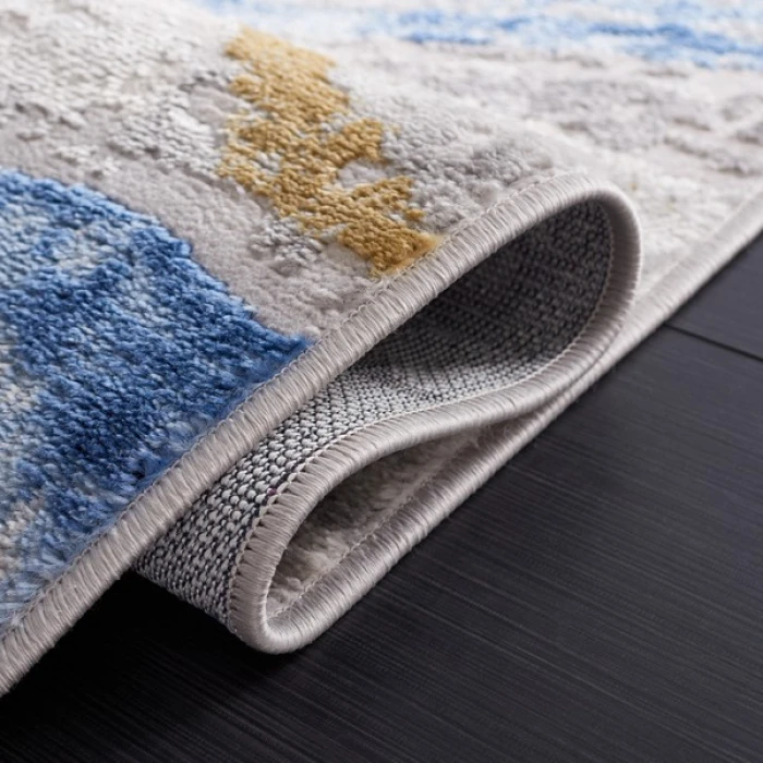 Safavieh Palma Beige / Light Blue PAM334 9 ft. X 12 ft. Rectangle Rug
