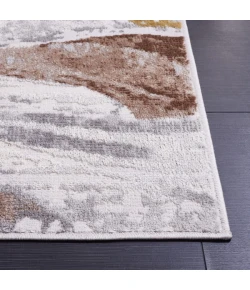 Safavieh Palma Beige / Brown PAM334 2 ft. 2 in. X 9 ft. Runner Rug