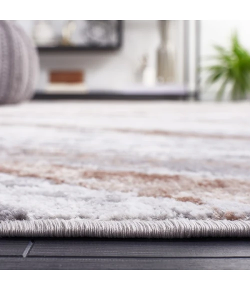 Safavieh Palma Beige / Brown PAM334 2 ft. 2 in. X 9 ft. Runner Rug