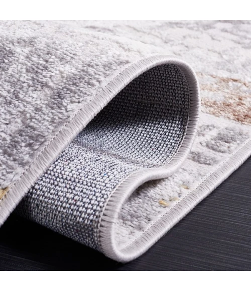 Safavieh Palma Beige / Brown PAM334 2 ft. 2 in. X 9 ft. Runner Rug