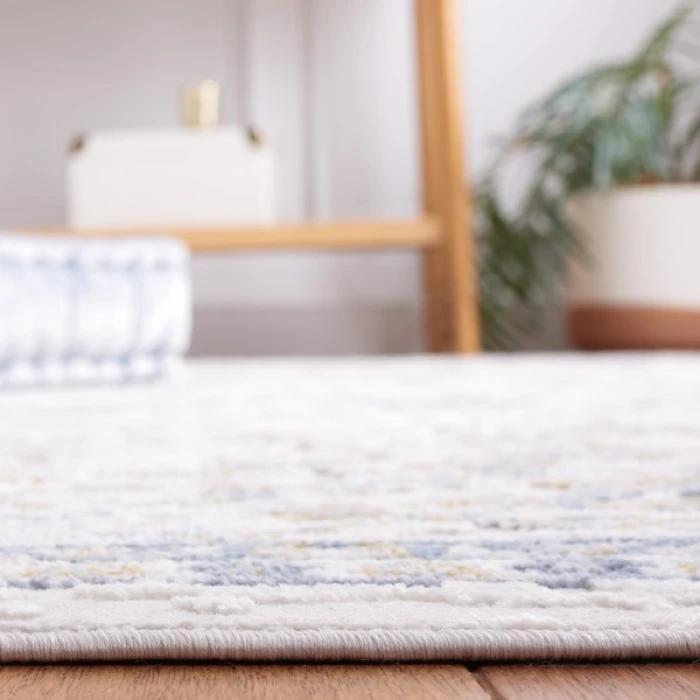 Safavieh Palma Beige / Light Blue PAM336 2 ft. 2 in. X 11 ft. Runner Rug