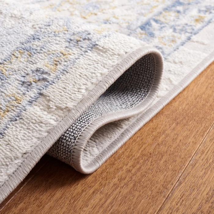 Safavieh Palma Beige / Light Blue PAM336 2 ft. 2 in. X 11 ft. Runner Rug