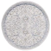 Safavieh Palma Beige / Light Blue PAM336 6 ft. 7 in. X 6 ft. 7 in. Round Rug