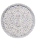 Safavieh Palma Beige / Light Blue PAM336 5 ft. 1 in. X 5 ft. 1 in. Round Rug