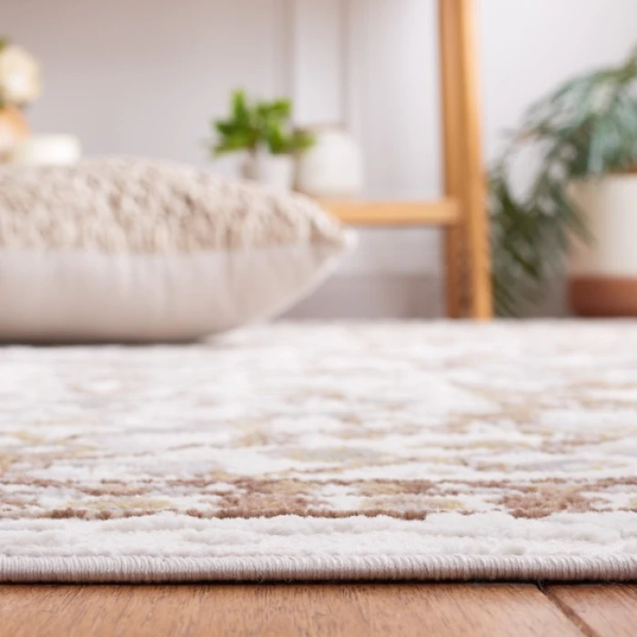 Safavieh Palma Beige / Brown PAM336 5 ft. 5 in. X 7 ft. 7 in. Rectangle Rug