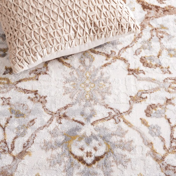 Safavieh Palma Beige / Brown PAM336 5 ft. 5 in. X 7 ft. 7 in. Rectangle Rug